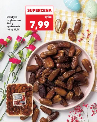 Daktyle drylowane promocja w Kaufland