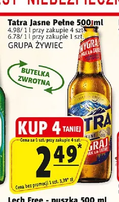 Piwo Tatra promocja w Prim Market