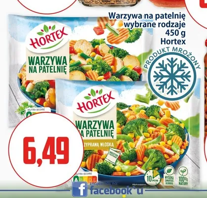 Warzywa na patelnię Hortex promocja w Kupiec