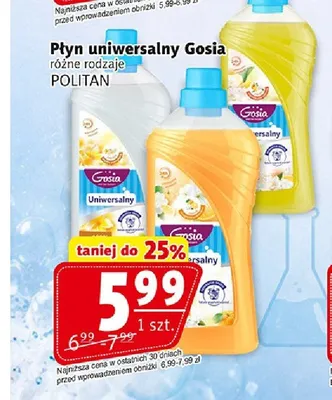 Płyn uniwersalny Gosia promocja w Prim Market