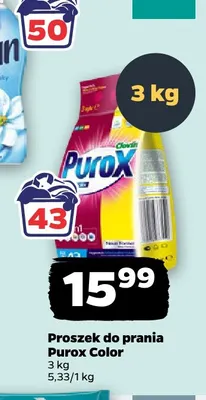 Proszek do prania Purox Color promocja w Netto