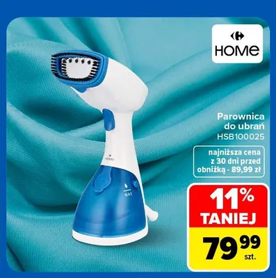 Parownica do ubrań Home promocja w Carrefour