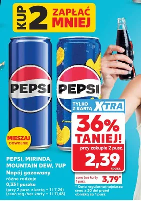 Napój gazowany Pepsi promocja w Kaufland