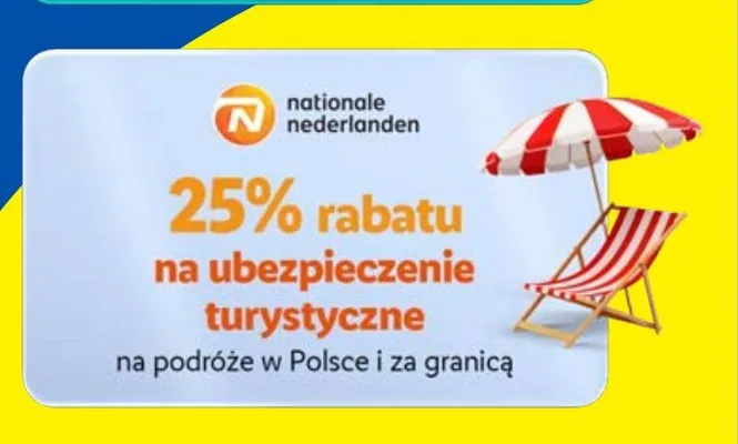 Ubezpieczenie turystyczne Nationale-Nederlanden promocja w Lidl