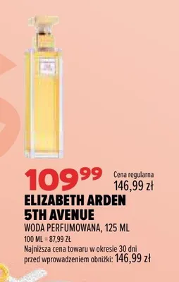 Woda perfumowana Elizabeth Arden 5th Avenue promocja w Drogerie Natura