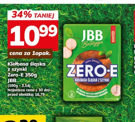 Kiełbasa śląska z szynki Zero-E JBB promocja w Hitpol
