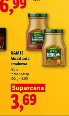 Musztarda z suszonymi pomidorami Kamis promocja w Lidl
