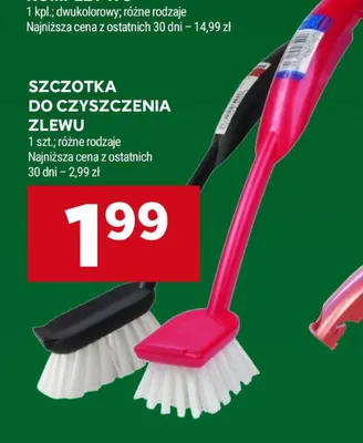 Szczotka do czyszczenia zlewu promocja w Stokrotka
