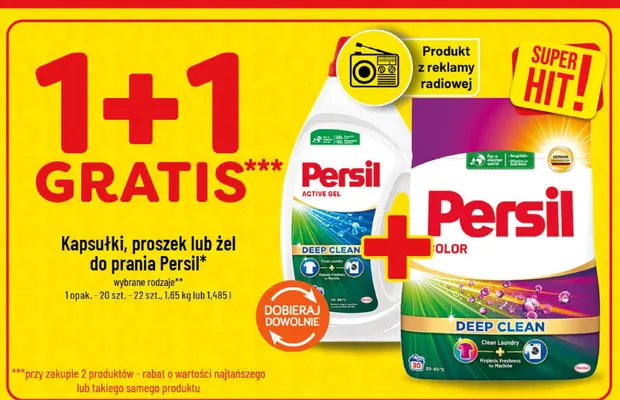 Proszek do prania Color Deep Clean Persil promocja w POLOmarket