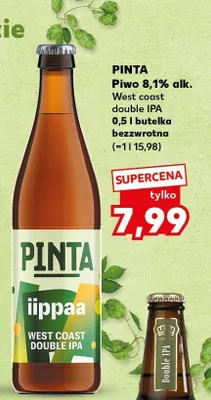 Piwo West Coast Double IPA promocja w Kaufland