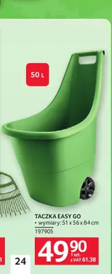Taczka Easy Go 50 l promocja w Selgros