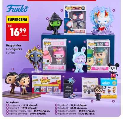 Figurka B Funko promocja w Biedronka