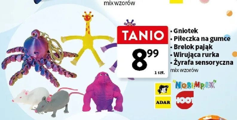 Piłeczka na gumce promocja w Intermarche