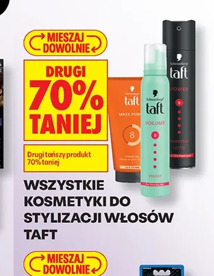 Żel do włosów Taft Maxx Power promocja w Biedronka