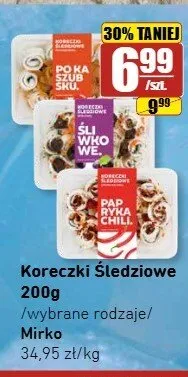 Koreczki śledziowe śliwkowe Mirko promocja w API Market