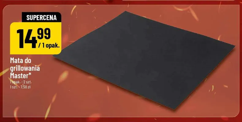 Mata do grillowania Master promocja w POLOmarket