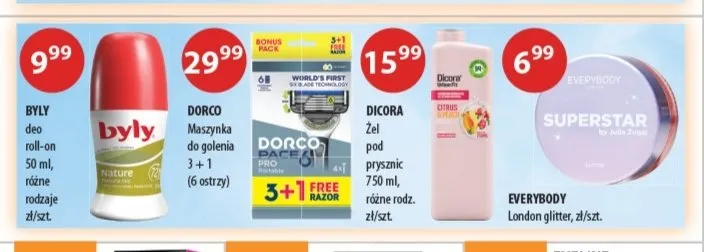 Brokat do ciała Everybody London Superstar promocja w Drogerie Laboo