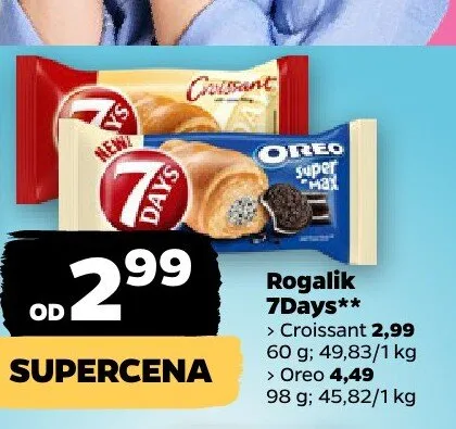 Rogalik 7Days Oreo promocja w Netto