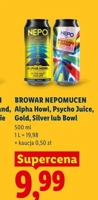 Piwo Browar Nepomucen Alpha Howl promocja w Lidl