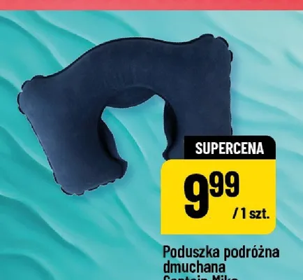 Poduszka podróżna dmuchana Captain Mike promocja w POLOmarket