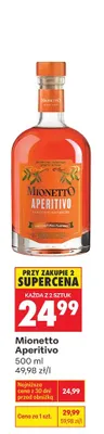 Aperitif Mionetto Aperitivo promocja w Biedronka