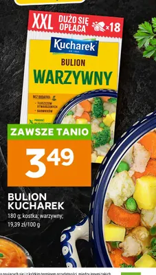 Bulion warzywny Kucharek promocja w Stokrotka