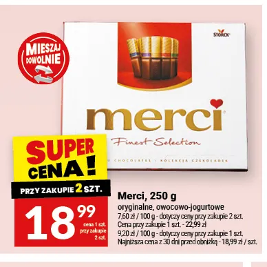 Czekoladki Merci oryginalne promocja w Twój Market