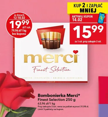 Bombonierka Finest Selection promocja w LEWIATAN