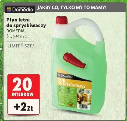 Płyn letni do spryskiwaczy promocja w Intermarche