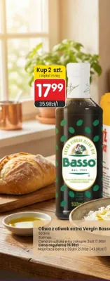 Oliwa z oliwek extra Virgin Basso promocja w Market Point