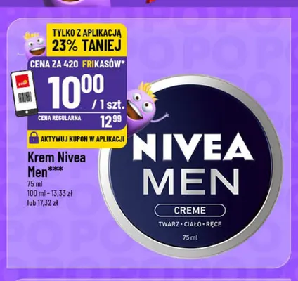Krem Nivea Men promocja w POLOmarket