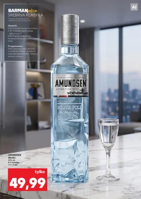 Wódka Amundsen Expedition 1911 promocja w Kaufland