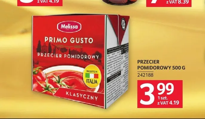 Przecier pomidorowy Primo Gusto promocja w Selgros