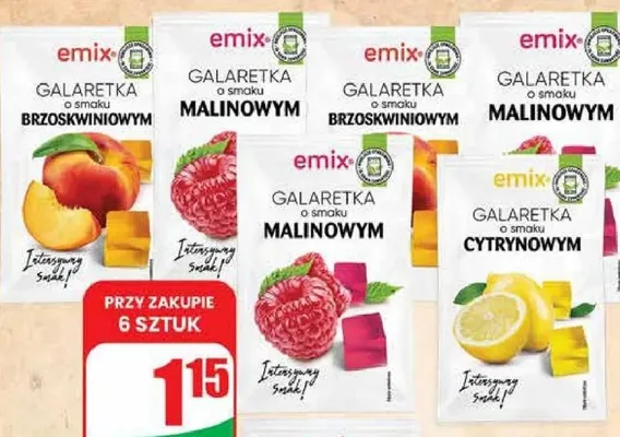 Galaretka brzoskwiniowa promocja w Dino