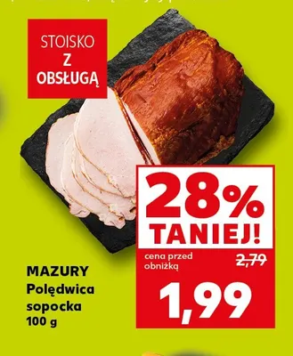 Polędwica sopocka Mazury promocja w Kaufland