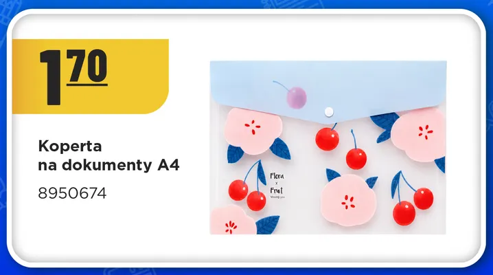 Koperta na dokumenty A4 MR. D.I.Y. promocja w MR. DIY