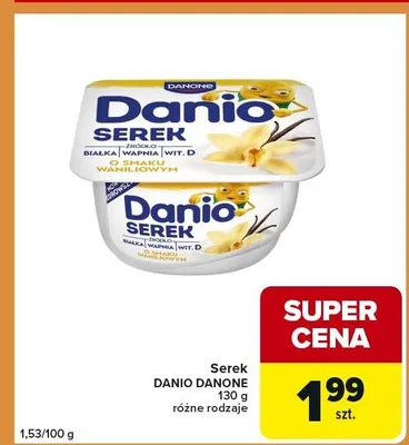 Serek różne rodzaje promocja w Carrefour Express