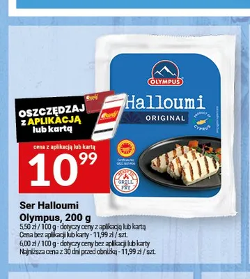 Ser Halloumi Olympus Original promocja w Twój Market