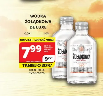 Wódka Żołądkowa de Luxe promocja w Delfin