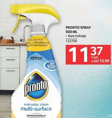 Pronto spray do mebli 500ML promocja w Selgros
