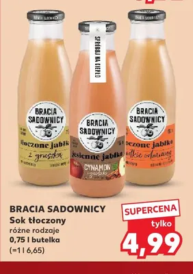 Sok tłoczony Bracia Sadownicy promocja w Kaufland