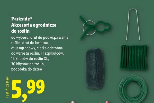 Akcesoria ogrodnicze do roślin promocja w Lidl