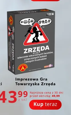 Imprezowa Gra Towarzyska Zrzęda Alexander promocja w Poczta Polska