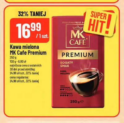 Kawa mielona MK Café Premium promocja w POLOmarket