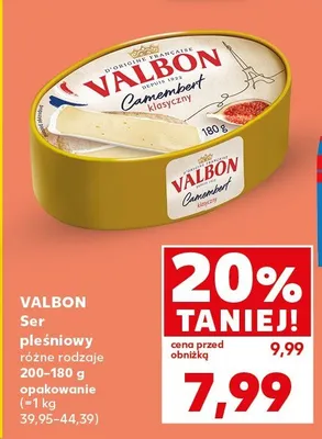 Ser pleśniowy Valbon promocja w Kaufland