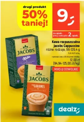 Kawa rozpuszczalna Cappuccino różne rodzaje promocja w Dealz