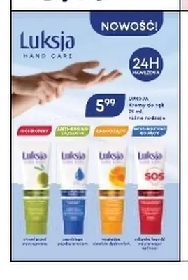 Krem do rąk Hand Care Luksja promocja w Blue Stop