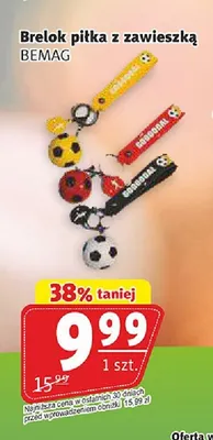 Brelok piłka z zawieszką BEMAG promocja w Prim Market