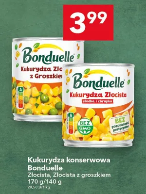 Kukurydza konserwowa Bonduelle promocja w LEWIATAN