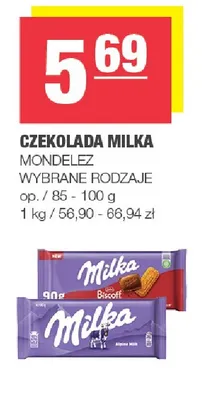 Czekolada Milka promocja w SPAR